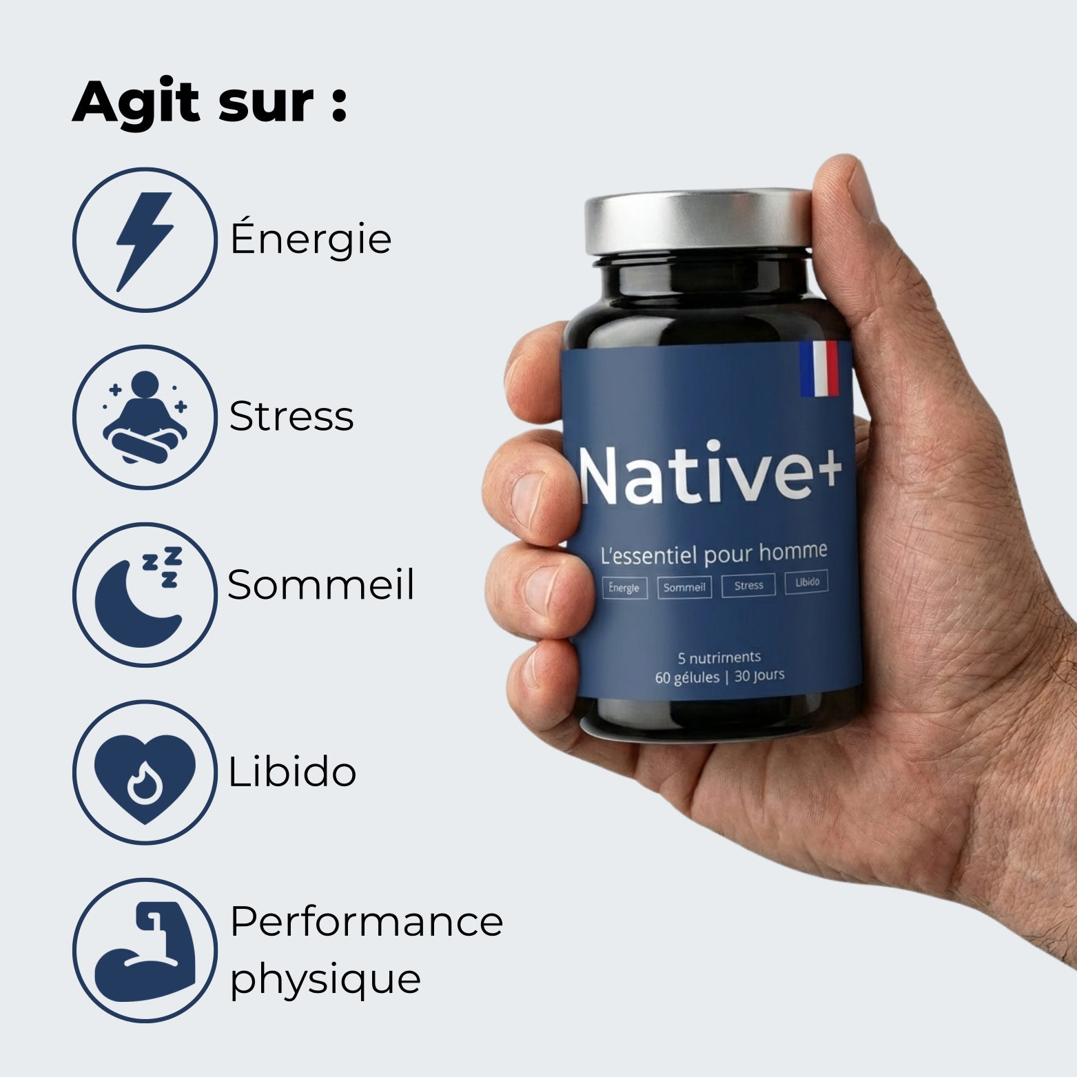 Complément essentiel pour homme